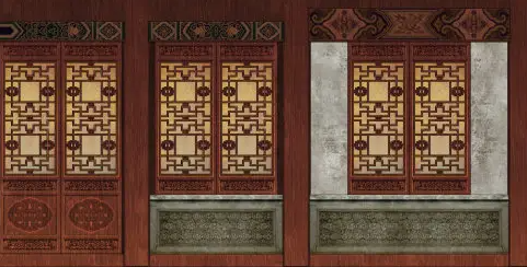 保康隔扇槛窗的基本构造和饰件